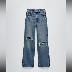 Zara TRF Wide Leg Jeans